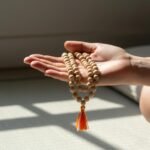 108 Beads Japa Mala for Mantra Meditation and Mindful Chanting Practice | Natural Wooden Prayer Necklace for Yoga and Breath Counting | Handcrafted Strand for Daily Focus Discipline | Unisex Meditation Accessory (108 Beads Japa Mala) - Image 6