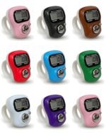 Digital Finger Tally Counter, LCD Display, Count and Reset Button, (Pack of 2- Any Random Colour Will Be Sent As Per Colour Availability) (Brown) - Image 6