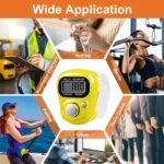 Digital Jaap Counter Finger Ring | Mini Electronic Tally Counter for Mantra Chanting, Meditation & Prayer | Portable LCD Counting Machine for Temple, Yoga & Cricket Umpire - Image 3