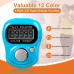 Digital Jaap Counter Finger Ring | Mini Electronic Tally Counter for Mantra Chanting, Meditation & Prayer | Portable LCD Counting Machine for Temple, Yoga & Cricket Umpire - Image 9