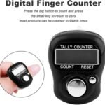RKZ Counter for Chanting Mantra | Manual Hand Finger Tally Counters – Digital Electronic Counting Machine, Naam Jap Counter for Cricket, Sports & More - Pack of 10 - Image 3