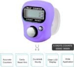 RKZ Counter for Chanting Mantra | Manual Hand Finger Tally Counters – Digital Electronic Counting Machine, Naam Jap Counter for Cricket, Sports & More - Pack of 10 - Image 5
