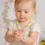SYGA Plastic Beads for Kids Crafts Children's Jewelry Making Kit DIY Bracelets Necklace Hairband and Rings Craft Kits Birthday for 4, 5, 6, 7-Year-Old Little Girls(DIYBeadsSet-9) Multicolor - Image 3