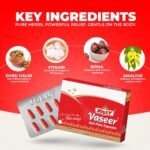 Jolly Vaseer Anti-Piles Combo Pack – 2 Gels (30g) + 2 Boxes of 30 Capsules | Fast Relief from Piles, Pain, Burning & Itching | Ayurvedic Piles Treatment Kit - Image 4