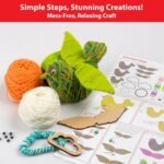 Chalk & Chuckles Art & Craft Kit for Kids, Make Your Own Yarn Bird Hanging | DIY Kit, Room Decor, Rakhi, Birthday Gift for Boys & Girls 8, 9, 10, 11, 12, 13, 14 Years Old, Creative Activity Toy, Wooden - Image 6