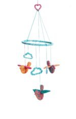 Chalk & Chuckles Art & Craft Kit for Kids, Make Your Own Yarn Bird Hanging | DIY Kit, Room Decor, Rakhi, Birthday Gift for Boys & Girls 8, 9, 10, 11, 12, 13, 14 Years Old, Creative Activity Toy, Wooden - Image 9