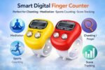 10 PCS Digital Finger Counter with Adjustable Strap & LCD Display | Electronic Hand Tally Counter with Reset Button for Japa, Chanting, Meditation, Prayer, Sports, Golf, Knitting & Score Tracking - Image 2