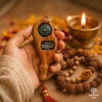 Digital Tasbeeh & Tally Counter Combo Pack (2 Pcs) - Treasure Tree Wooden Look Compass Jaap Counter + Ring Counter for Prayer, Meditation, Mantra Chanting, Gym Reps & Knitting - Image 3