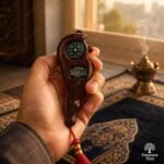 Digital Tasbeeh & Tally Counter Combo Pack (2 Pcs) - Treasure Tree Wooden Look Compass Jaap Counter + Ring Counter for Prayer, Meditation, Mantra Chanting, Gym Reps & Knitting - Image 6