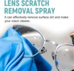 Lens Scratch Removal Spray, 100ml – Eyeglass Scratch Repair Solution, Quick Lens Cleaner & Protective Coating for Glasses, Sunglasses, & Optical Lenses (1 Pack) - Image 3