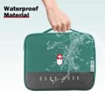 Westret 2pcs Portable Healthcare Medical Pouch Set, First Aid Organizer Bag, Waterproof Medicine Storage Case with Handle for Travel Home Office Outdoor - Image 3