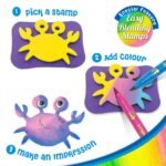 Imagimake Stamp Art Ocean | Coloring & Stamping Kit for Kids Age 3+ - Image 3