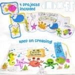 Imagimake Stamp Art Ocean | Coloring & Stamping Kit for Kids Age 3+ - Image 5