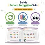 PUQQLES Pattern Recognition Activity Book for Kids Ages 5–8 | 48 Visual Pattern & Sequence Puzzles | Brain Games for Kids | Early Math & Logic Skills | Screen-Free Learning (Level 2) - Image 3