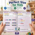 PUQQLES Pattern Recognition Activity Book for Kids Ages 5–8 | 48 Visual Pattern & Sequence Puzzles | Brain Games for Kids | Early Math & Logic Skills | Screen-Free Learning (Level 2) - Image 5