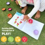 shumee Finger Painting Kit for Kids with 6 Washable Non-Toxic Colors, - Image 4