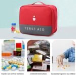 Divik Space-Saving Large Capacity Family First Aid Box Empty First Aid Kit Bag Medicine Pouch (1Pcs) - Image 3