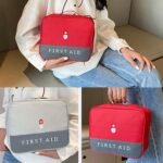 Divik Space-Saving Large Capacity Family First Aid Box Empty First Aid Kit Bag Medicine Pouch (1Pcs) - Image 6