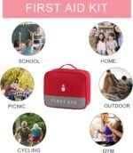 Divik Space-Saving Large Capacity Family First Aid Box Empty First Aid Kit Bag Medicine Pouch (1Pcs) - Image 7