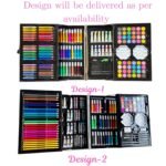 AMARIYA 145 Pcs Art Set for Kids Drawing Kit with Colour Pencils Oil Pastels Water Colours Sketch Pens Crayons Paint Brushes Art Supplies for School Projects Craft Drawing Painting Gift Set Colour Box - Image 4