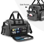 Damero Professional Medical Bag Empty, First Responder Trauma Bag with Detachable Dividers for Home Health Care, EMT, EMS, Gray - Image 3