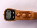 Digital Tasbeeh Hand Tally Counter Finger Ring Digital Counting Machine Counter Tasbeeh & Jaap mala for Counting Purpose with LED (Pack of 1) (BROWN WOOD) - Image 2