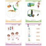 UKG Kids 284 Page 3 CBSE Books Early Learning Activity Skill Worksheets All in One English Maths GK / EVS Fun Coloring Pre School KG 2 Montessori 4-6 Yrs Upper Kindergarten Children Workbooks Kit set - Image 6