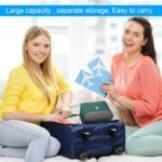 House of Quirk Polyester Portable First Aid Empty Kit Pouch Emergency Survival Bag Medicine Bag For Home Office Travel Camping Sport Backpacking (Design 2 Green) - Image 7
