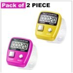 GLUN® Pack of 2 Finger Student Present Counting Device, 5-Digit Counting LCD Display, Ring Electronic Digital Finger Counter for Children Counter & Various Counting Use (Random Colour) - Image 2