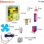 FunBlast Science Experiment Kit – Science Kit for Kids, STEM Kit, Electric Circuit Kit for Students with Motor Fan Toy, DIY Science Kit for Students, Science Experiment Kit - Random Color - Image 3