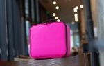 House Of Quirk Makeup Cosmetic Storage Case with Adjustable Compartment - Pink(25x22x9cm) - Image 7