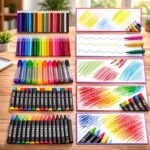 WISHKEY 150 Pieces Colour Set Kit for Kids, Complete Stationery Items and Colour Pencil Set in Portable Case, Creative Birthday Gift for Kids and Gift for Girls Age 12-14 Years - Image 6