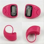 Digital Finger Tally Counter, LCD Display, Handheld, with Reset Button (Pack of 1) (Pink) - Image 2
