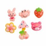 1pack finger rings for kids, Little Girls, cartoon Jewel Rings, Dress Up Rings, gift set for girls, complete beauty kit - Image 2