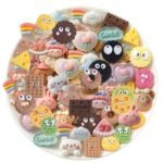 30PCS Charms for Jewelry Making, Cartoon Mixed Resin Cute Charms DIY Crafts | Mini Decorative for Jewelry Making, Scrapbooking, Beads for Craft Phone Case Decoration, Hair Clips and Kids Art Projects - Image 2