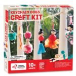Chalk and Chuckles Keychain Dolls Art and Craft Kit for Girls 9-12 Years | Make 15 DIY Keychains, Wooden Beads, Rakhi, Birthday Gift for Kids Ages 8+, Teens & Adults, Creative Activity Toy for Parties - Image 2