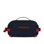 Coaxial 5L Navy Waist Sling Bag for Men & Women | Travel Bag | Adjustable Waist Strap, Polyester & PU Outer, Quick-Access Pocket - Image 2