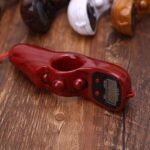 Digital Counter for Prayer Led Digital Tasbih Finger Counter and Cricket Ball Counting Machine Rotating Prayer Beads with Led Light Display Multipurpose Use (Wooden)