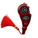 Digital Counter with Compass for Prayer | Mantra Counting Machine, Finger Tally Counter with Beads | Portable Zikr, Namaz, Rosary, Islamic Tasbeeh Clicker (Multicolor, 1 Pc) - Image 2