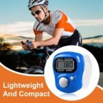 Digital Finger Tally Counter with Adjustable Strap | 5-Digit Electronic Hand Counter for Prayer, Meditation, Sports, Knitting, Yoga, Attendance & Counting Activities (1, Square) - Image 2