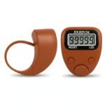 Digital Hand Tally Counter with Finger Ring,5-Digit LED Display,Reset Button (Model No.506) (Brown) - Image 2
