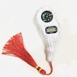 Digital Tally Counter with Compass naam jap Counter Finger Counter for Pooja Meditation Prayer Japa Mala (White)