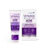 Dr. Reddy's Venusia Acne Facewash | Sebum Control & Hydrating Formula | Clears Acne-marks | Enriched with encapsulated Salicylic Acid, Glycolic Acid, Ceramide - Oat - HA Complex | Oily & Acne-Prone Skin | 75g - Image 2