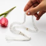 ESHCON Crystal 100 Beads Tasbeeh/Tasbih Dimond Cut [Import Quality] - Image 2