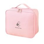 FunBlast Travel First Aid Bag - Medical Portable Medicine Storage Bag, Waterproof Pill Organizer with Mesh Pocket, Zippered Medicines Bag for School, Travel, Camping (Pink) - Image 2