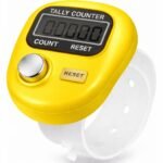 INEFABLE Mini Hand Tally Counter Finger Ring | Digital Electronic Head Count, Japa Counter Counting Machine for Mantra Jap, Mala Jaap Counter - Multicolor (Pack of-1) - Image 2