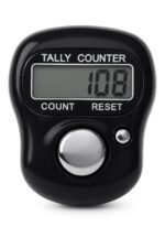 IvBuyNest Finger Tally Counter Digital Clicker - Electronic Tasbih Japa Mala Counter - LED Screen - 5 Digit - for Zikr, Chanting, Prayer, Rosary, Meditation, Golf, and Sports