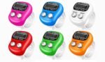 KTRIO 6 Pack - Digital Finger Counter with LCD Display & Reset Button | Adjustable Ring Hand Tally Counter for Japa, Chanting, Meditation, Prayers, Sports, Golf, Knitting & Score Tracking - Image 2