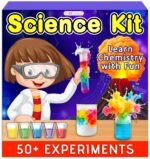 Kit4Curious® Science Chemistry Experiment Kit -Birthday Gift for Boys Girls, Smart Learning STEM Educational Lab Toy for 6-14 Year Olds