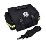 Lightning X Products Lightning X Small EMT Medic First Responder Trauma EMS Jump Bag w/ Dividers (Stealth Black)